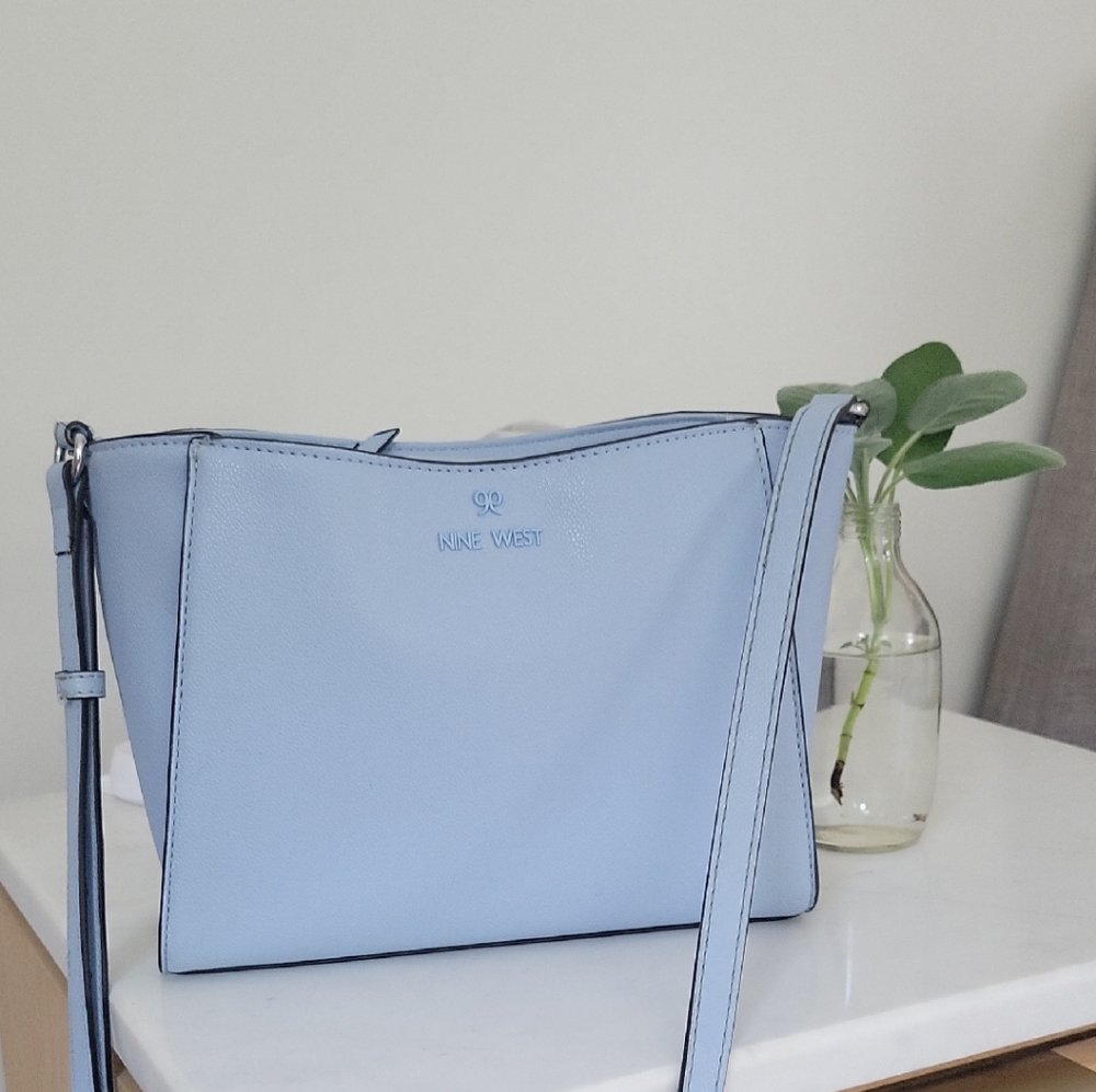 Nine West Light Blue Crossbody Bag